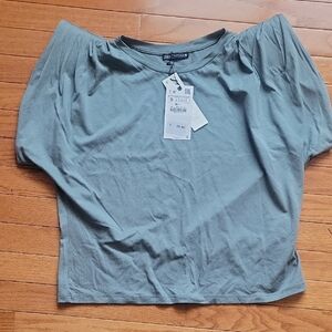 Zara Women's Sage Green Blouse